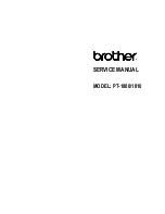 Preview for 2 page of Brother PT 1800 - P-Touch 1800 Thermal Transfer Printer Service Manual