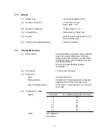 Preview for 8 page of Brother PT 1800 - P-Touch 1800 Thermal Transfer Printer Service Manual