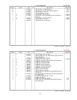 Preview for 13 page of Brother PT-2500PC Parts Reference List