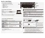 Preview for 4 page of Brother PT-D460BT Manual