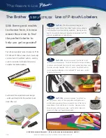 Preview for 2 page of Brother PT1090 - P-Touch - Labelmaker Brochure & Specs