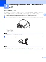 Предварительный просмотр 21 страницы Brother QL-1100 User Manual