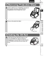 Preview for 15 page of Brother QL 570 - P-Touch B/W Direct Thermal Printer User Manual