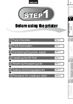 Preview for 13 page of Brother QL 650TD - P-Touch B/W Direct Thermal Printer Setup & Operation Manual