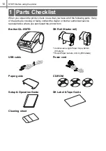 Preview for 14 page of Brother QL 650TD - P-Touch B/W Direct Thermal Printer Setup & Operation Manual