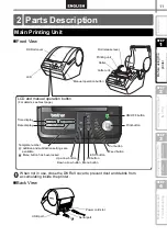 Preview for 15 page of Brother QL 650TD - P-Touch B/W Direct Thermal Printer Setup & Operation Manual