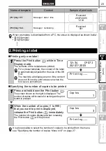 Preview for 27 page of Brother QL 650TD - P-Touch B/W Direct Thermal Printer Setup & Operation Manual