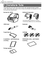 Preview for 191 page of Brother QL 650TD - P-Touch B/W Direct Thermal Printer Setup & Operation Manual