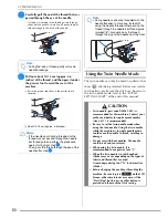 Предварительный просмотр 62 страницы Brother Quattro 2 6700D Operation Manual