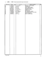 Preview for 36 page of Brother RH-981A Parts Manual