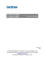 Preview for 1 page of Brother RJ-2035B User Manual