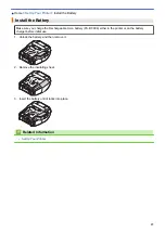 Preview for 23 page of Brother RJ-3230B User Manual