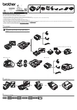 Предварительный просмотр 1 страницы Brother RJ-4230B Manual