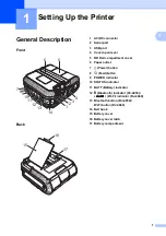 Предварительный просмотр 5 страницы Brother RuggetJet RJ4030 User Manual