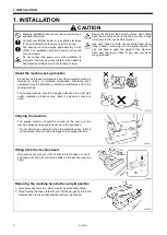 Предварительный просмотр 8 страницы Brother S-1000A Basic Operation Manual