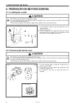 Preview for 16 page of Brother S-1110A Instruction Manual