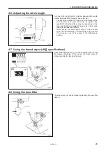 Предварительный просмотр 27 страницы Brother S-6200A Instruction Manual