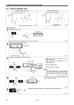 Предварительный просмотр 34 страницы Brother S-6200A Instruction Manual