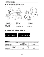 Предварительный просмотр 8 страницы Brother S-7550A Instruction Manual