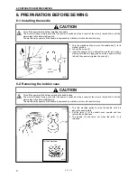 Предварительный просмотр 16 страницы Brother S-7550A Instruction Manual