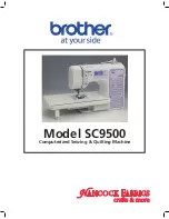 Brother SC9500 Manual preview