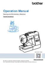 Brother SE700 Operation Manual предпросмотр