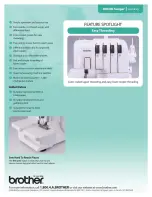 Preview for 2 page of Brother Serger 3034D Brochure