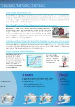 Preview for 3 page of Brother T-8420C Brochure