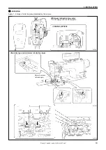 Предварительный просмотр 19 страницы Brother T-8421C Instruction Manual