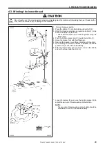 Предварительный просмотр 29 страницы Brother T-8421C Instruction Manual