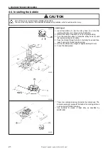 Предварительный просмотр 30 страницы Brother T-8421C Instruction Manual