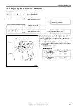 Предварительный просмотр 61 страницы Brother T-8421C Instruction Manual