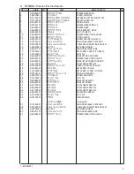 Preview for 13 page of Brother T-8722B Parts Manual