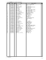 Preview for 19 page of Brother T-8722B Parts Manual