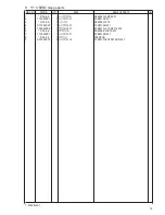 Preview for 21 page of Brother T-8722B Parts Manual