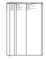 Preview for 27 page of Brother T-8722B Parts Manual