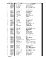 Preview for 39 page of Brother T-8722B Parts Manual