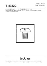 Предварительный просмотр 1 страницы Brother T-8722C Parts Manual