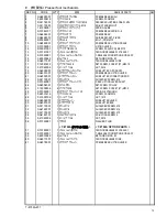 Preview for 16 page of Brother T-8752A Parts Manual