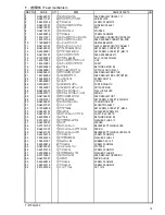 Preview for 18 page of Brother T-8752A Parts Manual