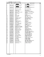 Preview for 36 page of Brother T-8752A Parts Manual