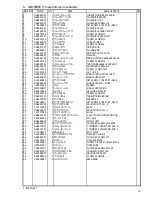 Preview for 40 page of Brother T-8752A Parts Manual