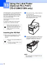 Предварительный просмотр 112 страницы Brother TD-2020 User Manual