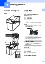 Предварительный просмотр 7 страницы Brother TD-2020A User Manual