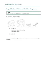 Preview for 6 page of Brother TJ-4420TN User Manual