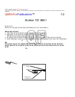 Preview for 6 page of Brother TZ1 B651 Basic Repairs & Adjustments