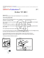 Preview for 7 page of Brother TZ1 B651 Basic Repairs & Adjustments