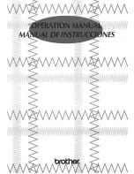 Brother VX-1120 Operation Manual preview