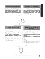 Предварительный просмотр 15 страницы Brother VX-1120 Operation Manual