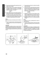 Предварительный просмотр 18 страницы Brother VX-1120 Operation Manual